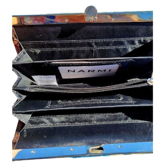 NARMI croc long wallet - Picture 5 of 6